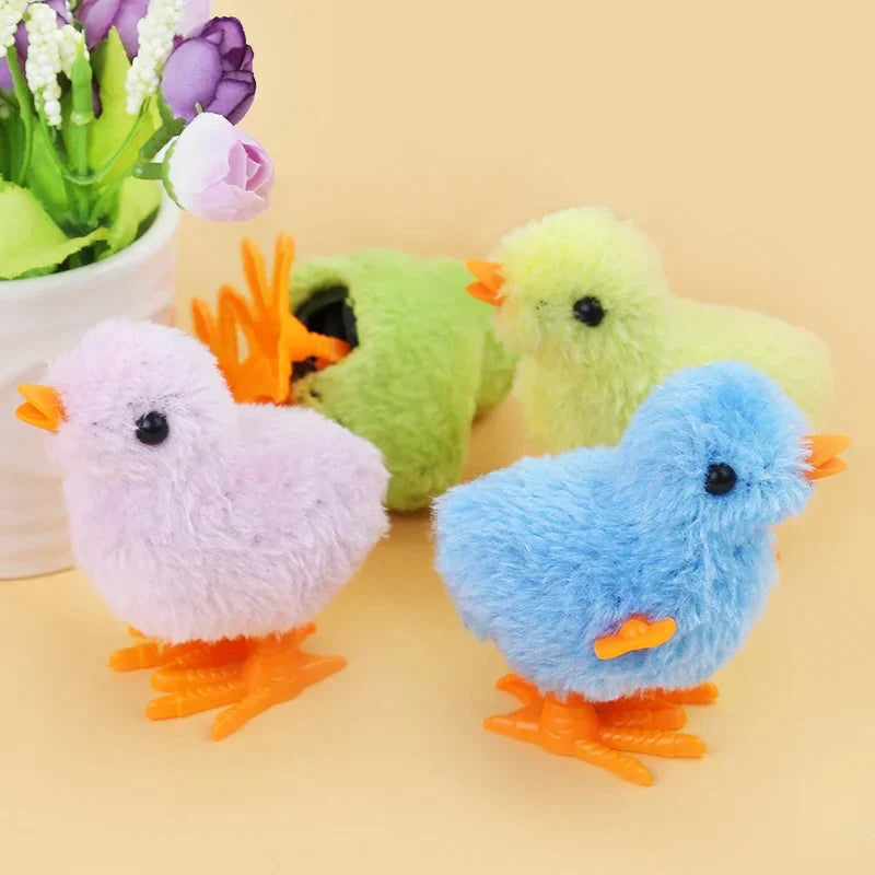 (PACK OF 12) 🔥EARLY EASTER HOT - Wind-up Jumping Chicken