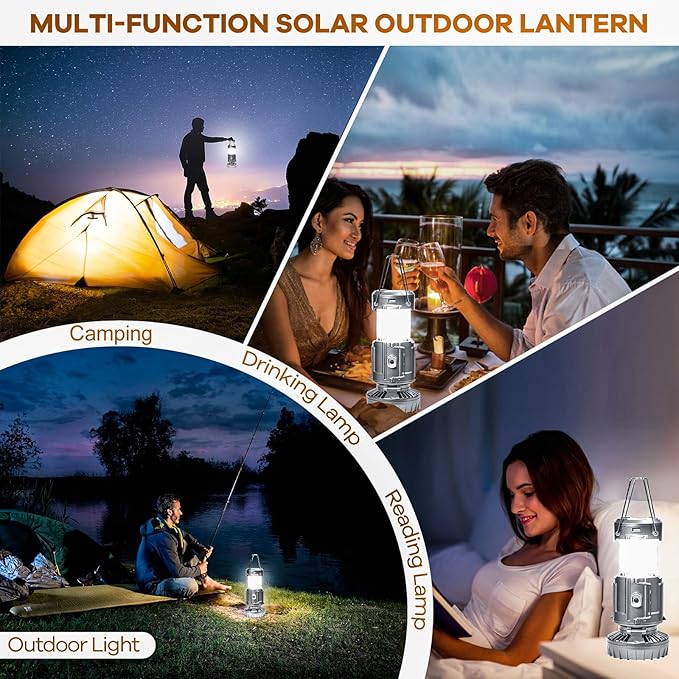 🔥🎁Hot Sale 49% OFF🎁🔥Portable LED Camping Lantern With Fan