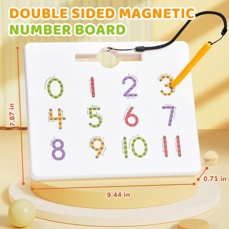 Double Sided Magnetic Letters Board