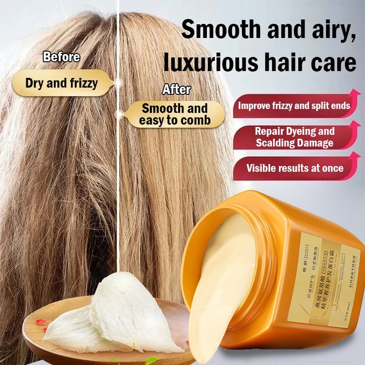 Amino Acid Essence Luxury Nourishing Hair Protein Cream ( Buy 1 Get 1 Free )