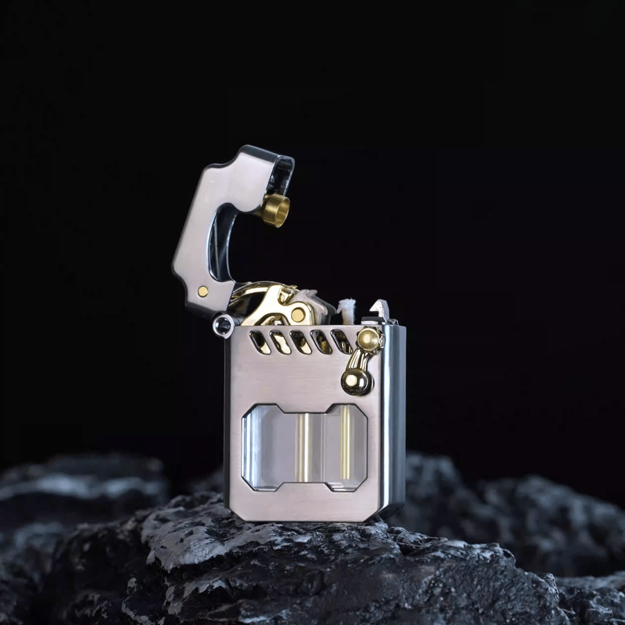 Mecha Metal Rocker Lighter✈Fast Worldwide Shipping🔥BUY 1 GET 1 FREE🔥