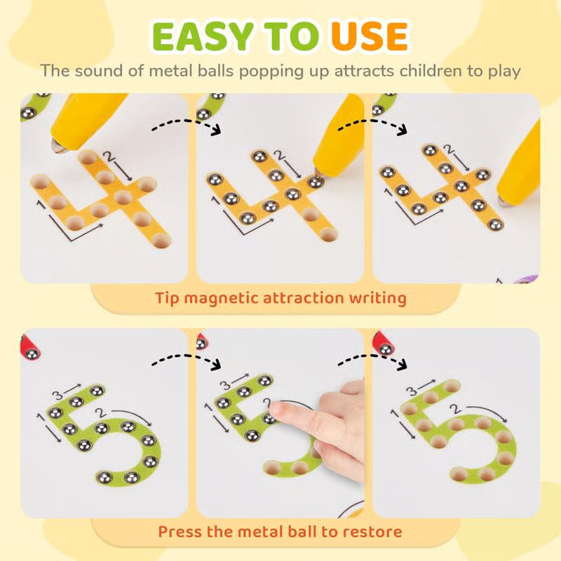 Double Sided Magnetic Letters Board