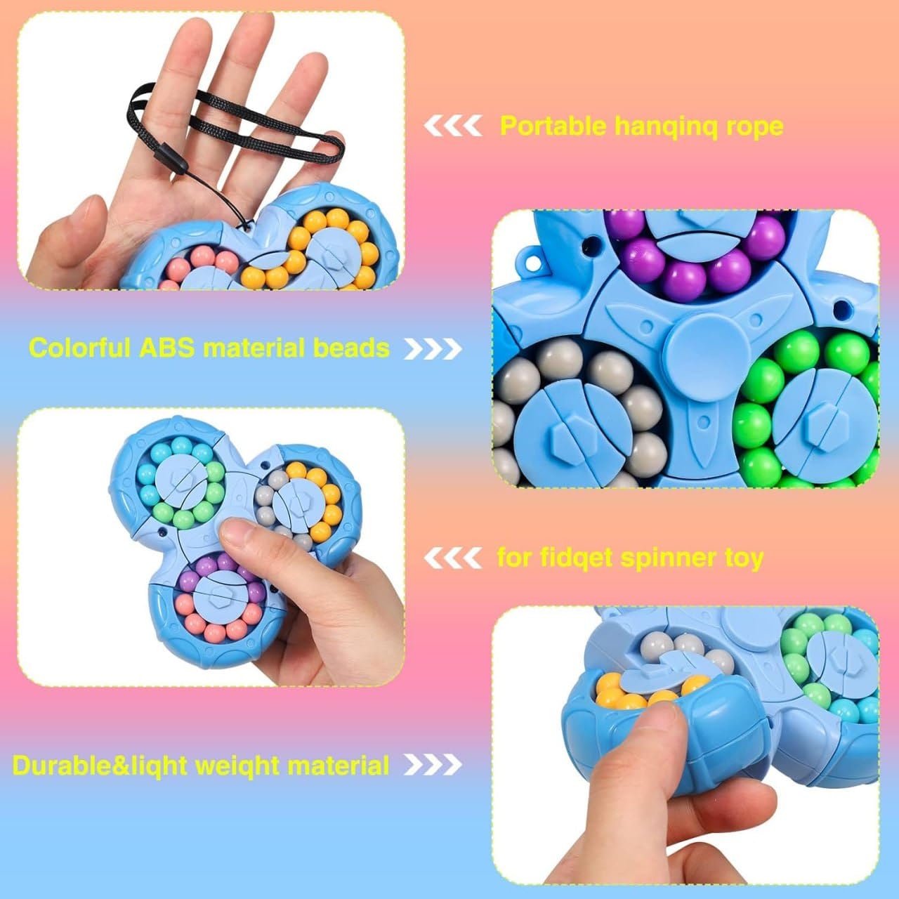 SpeedSpin Bean Rotating Traingle