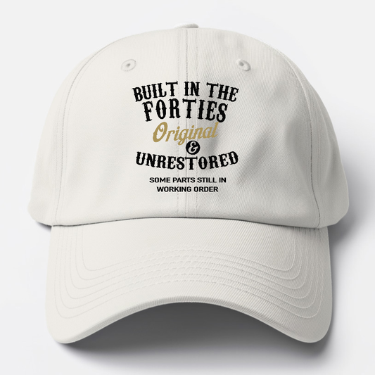 Built In The Forties Original Unrestored Some Parts Still In Working Order Baseball Cap