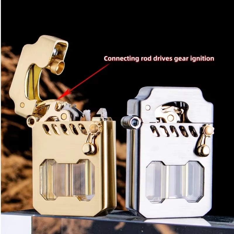 Mecha Metal Rocker Lighter✈Fast Worldwide Shipping🔥BUY 1 GET 1 FREE🔥