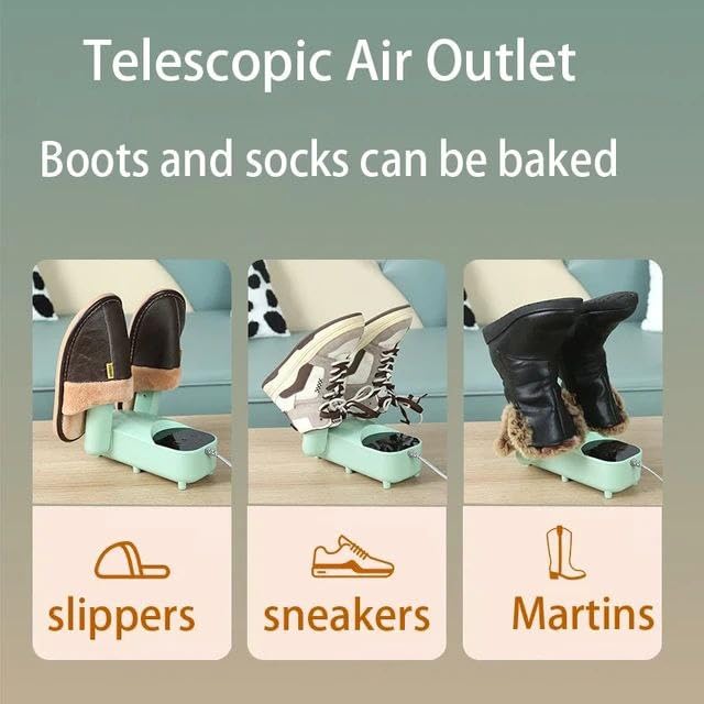 NEOPOL Shoe Dryer Home Automatic 200W High Power Ultraviolet Sterilization 120 Minutes Can Be Timed Deodorant Shoe Dryer