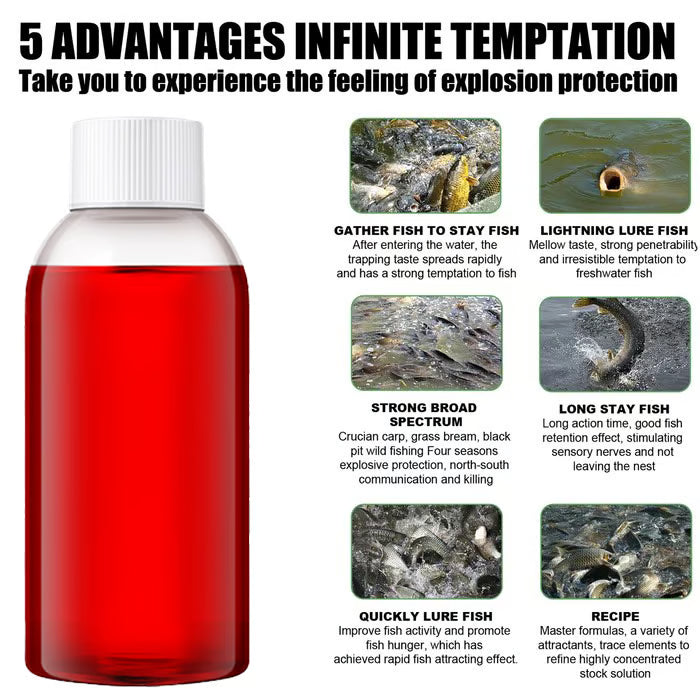 (PACK OF 4)🔥Red worm Scent Fish Attractants for Baits