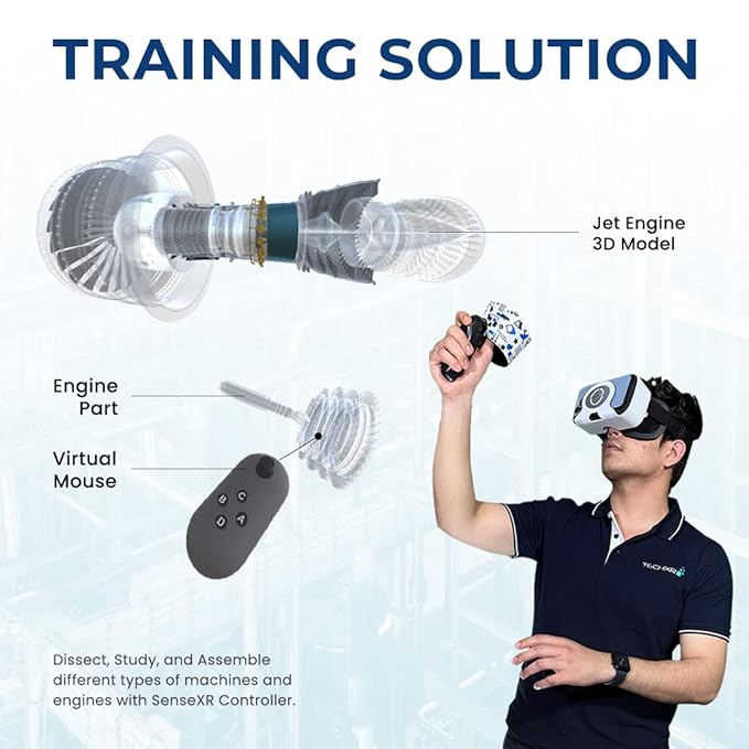 SenseXR 6DoF AR-VR Educational Controller for ANDROID & IOS [Free VR Headset & Free 3D Glasses]