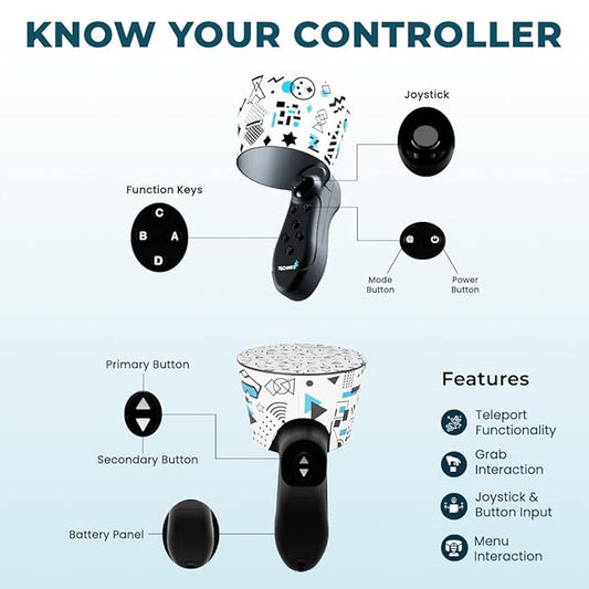 SenseXR 6DoF AR-VR Educational Controller for ANDROID & IOS [Free VR Headset & Free 3D Glasses]