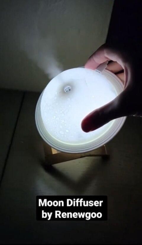 3D Moon Lamp Moonlight
