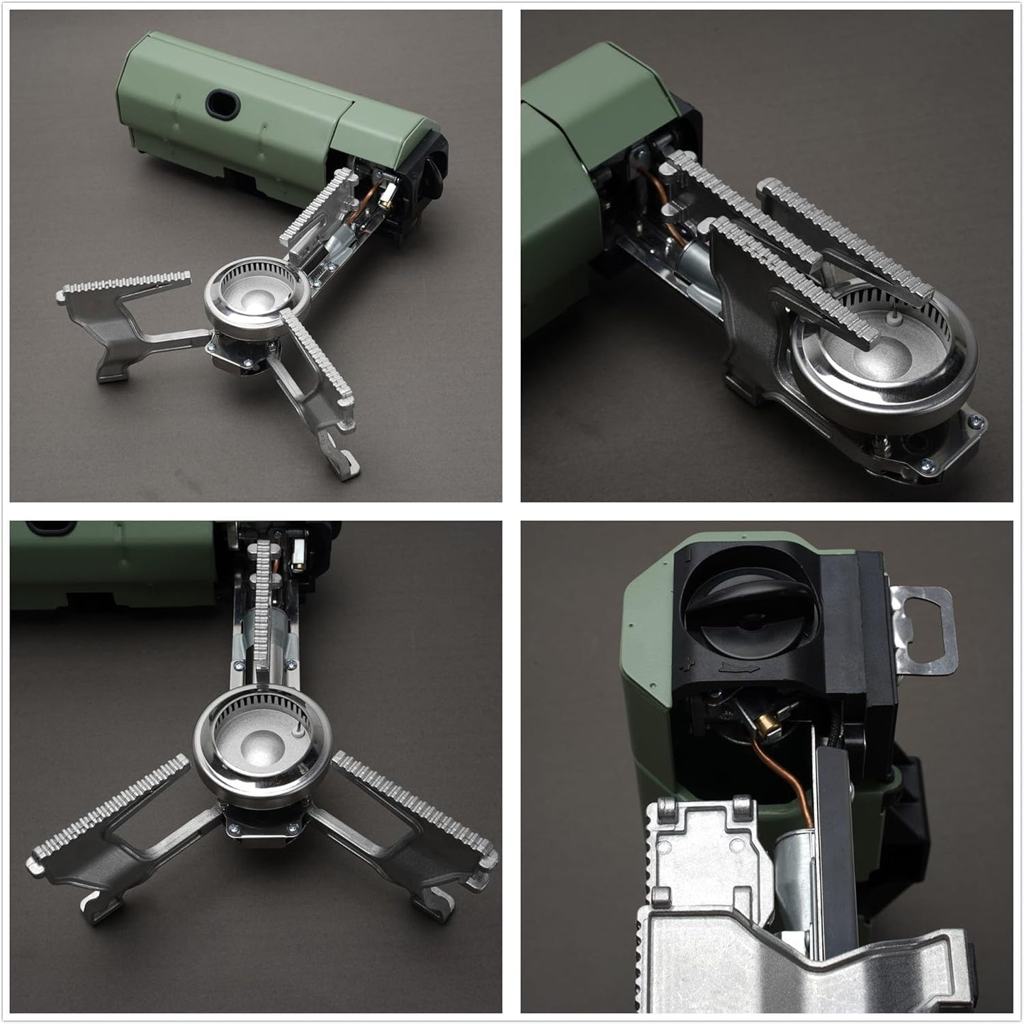 Camping Stove with Storage Bag, Portable Butane Stove with Bottle
