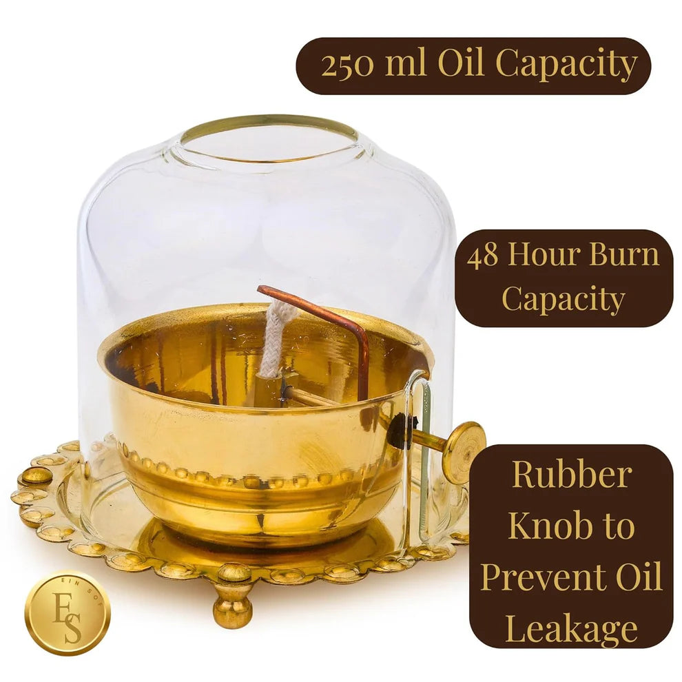 Original Brass Akhand Diya 🔥BUY 1 GET 1 FREE🔥-Pre Ganesh Festival Sale 🔥