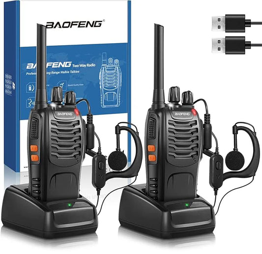 Daily Needs dual-purpose walkie-talkie wireless high power(2 pcs)