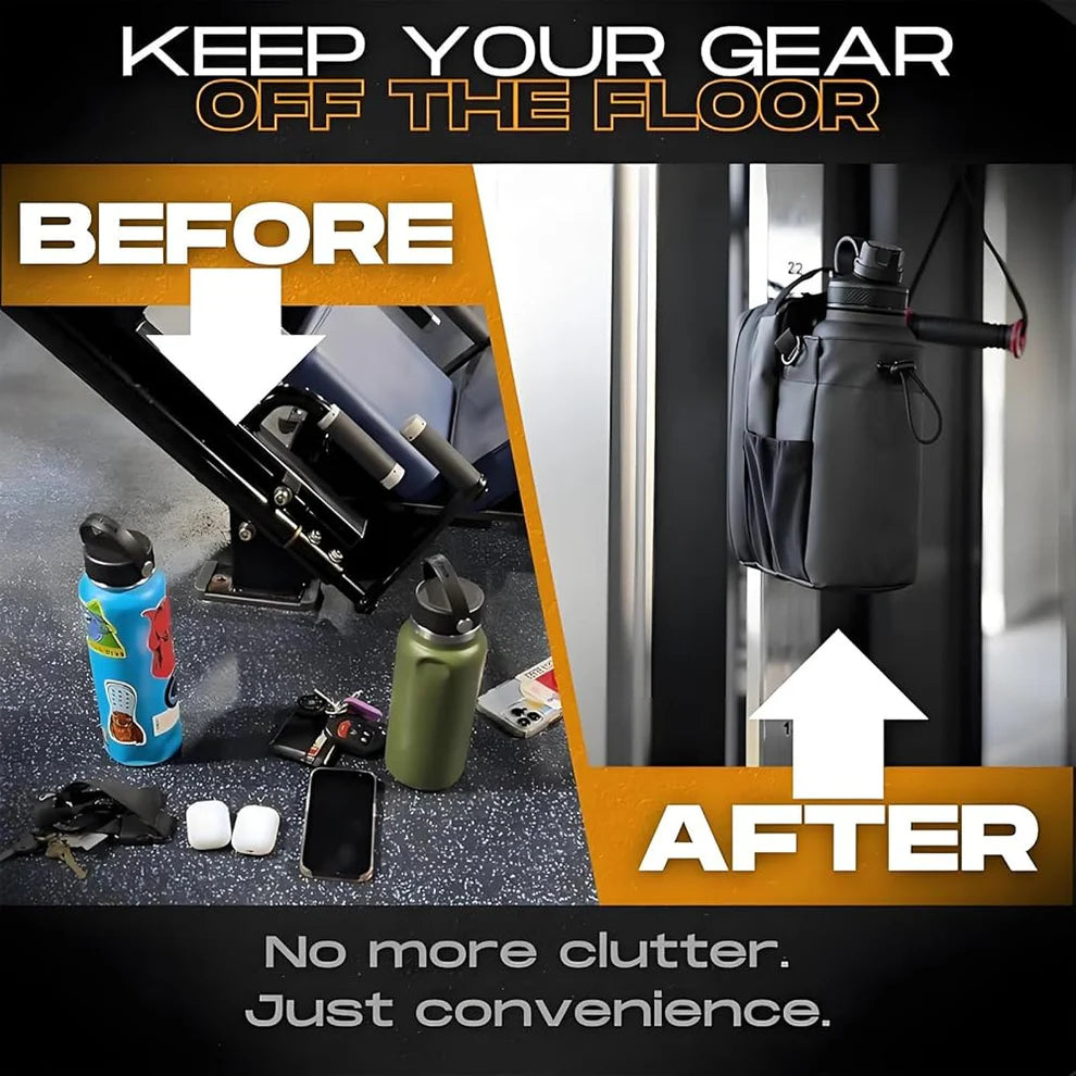 Gym Magnetic Bag  With Free Water Bottle  |Mens Accessories