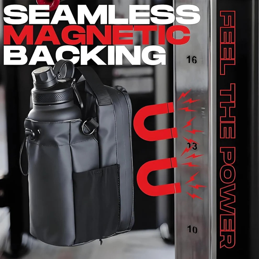 Gym Magnetic Bag  With Free Water Bottle  |Mens Accessories