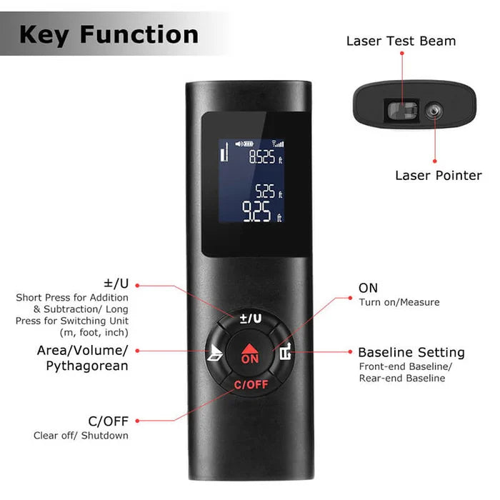 Laser Distance Meter | PREMIUM QUALITY |