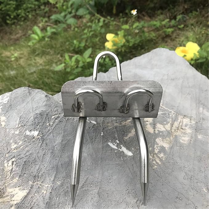 (PACK OF 2) 304 Stainless Steel Tree Climbing Equipment