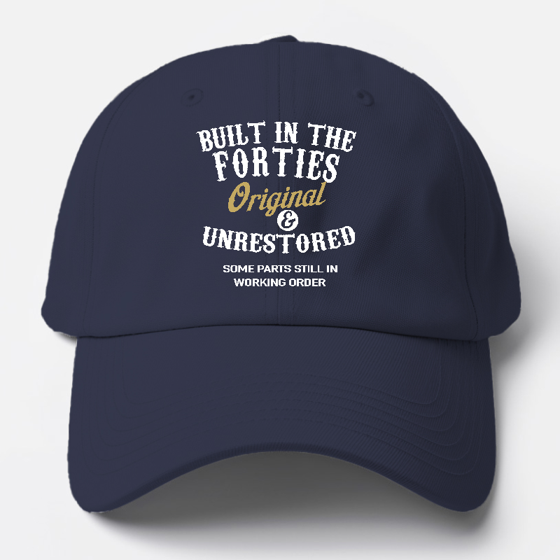 Built In The Forties Original Unrestored Some Parts Still In Working Order Baseball Cap