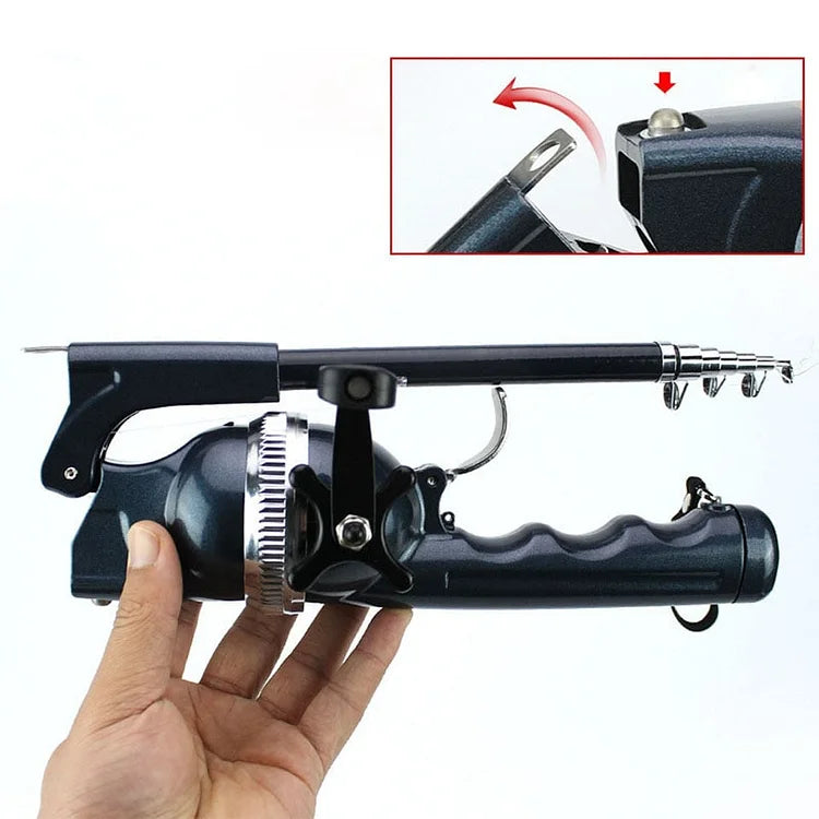 Folding Foldable Fishing Rod Pole Reel Telescopic  ( BUY 1 GET 1 FREE )