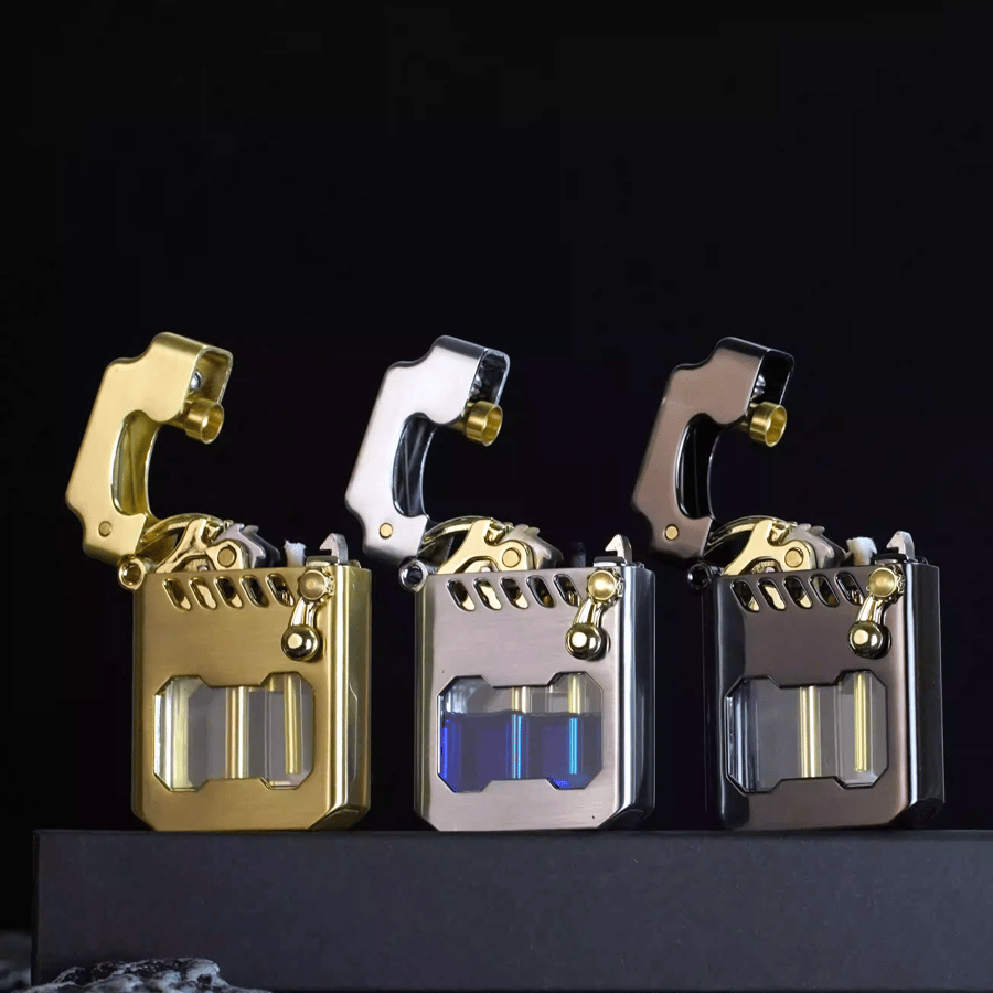 Mecha Metal Rocker Lighter✈Fast Worldwide Shipping🔥BUY 1 GET 1 FREE🔥