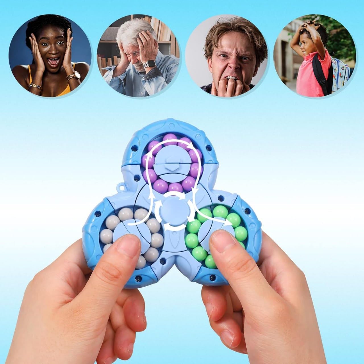 SpeedSpin Bean Rotating Traingle