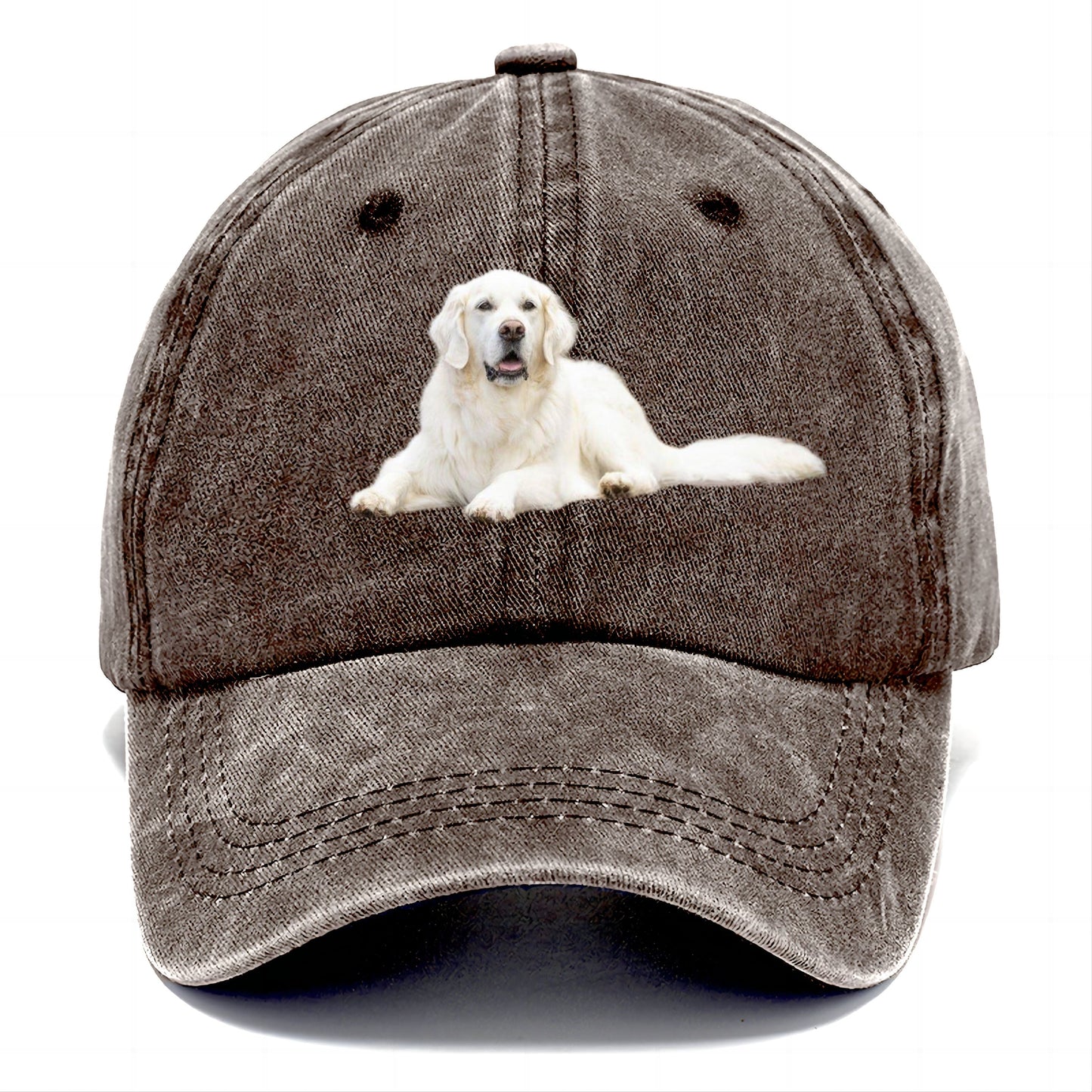 White English Cream Golden Retrievers Classic Cap