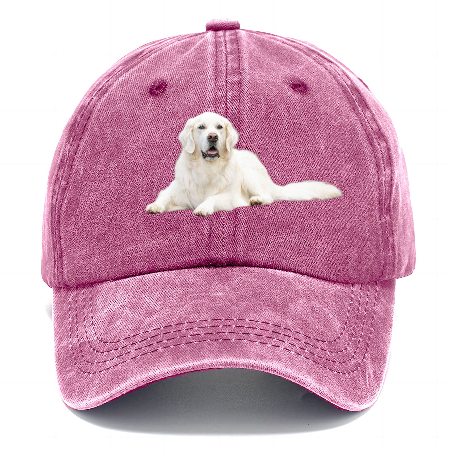 White English Cream Golden Retrievers Classic Cap