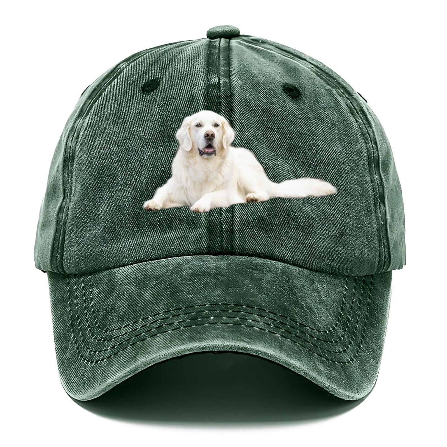 White English Cream Golden Retrievers Classic Cap