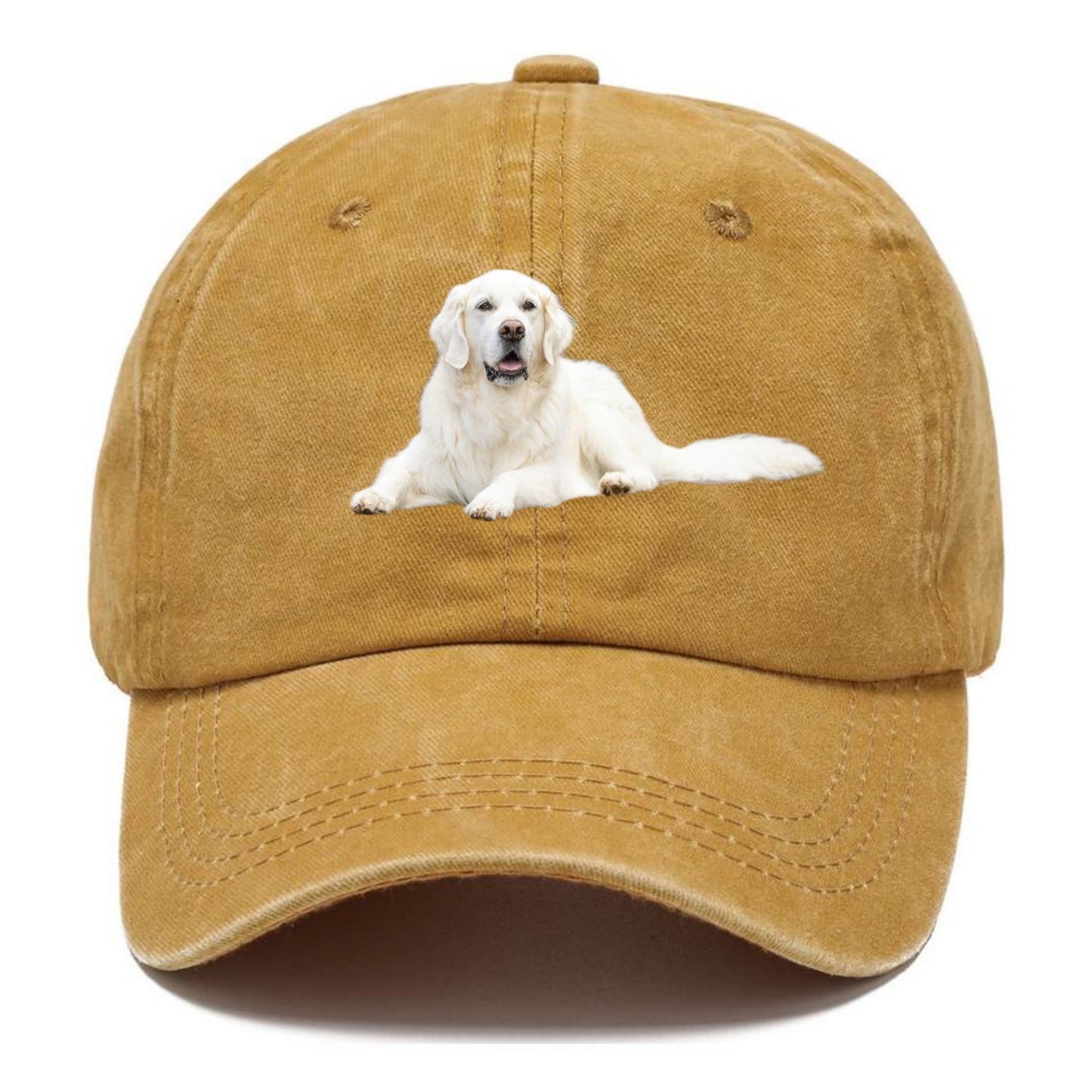 White English Cream Golden Retrievers Classic Cap