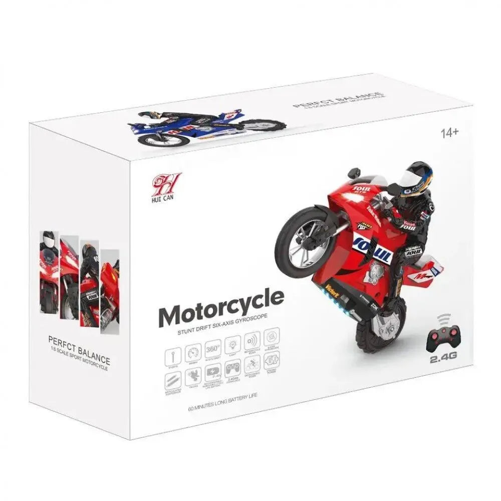 HC-802 Rc Remote Control Motorycle Self Balanced Stunt Bike