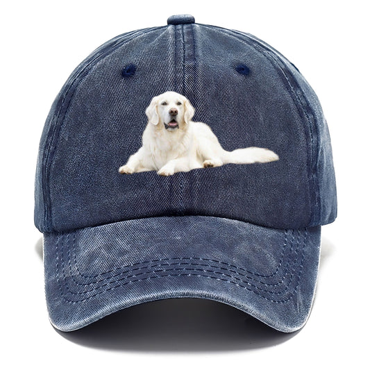 White English Cream Golden Retrievers Classic Cap