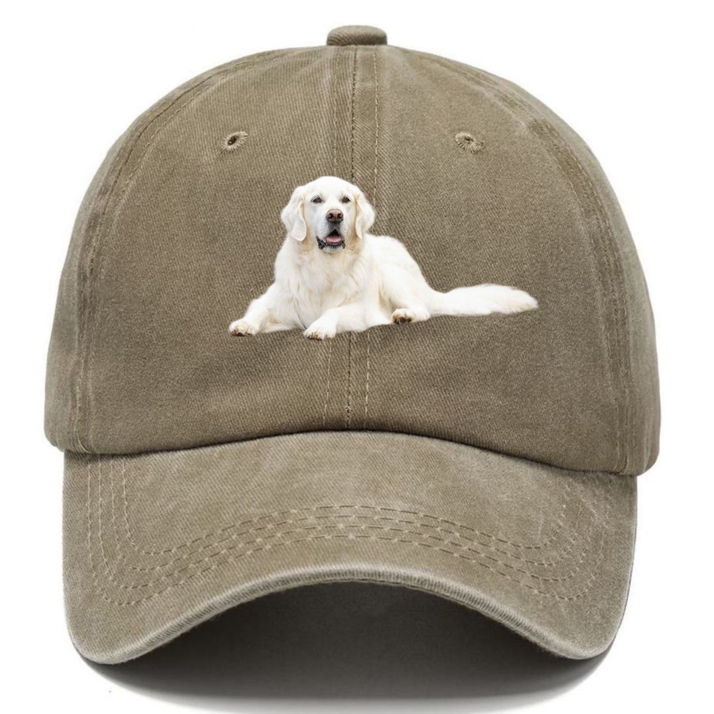 White English Cream Golden Retrievers Classic Cap