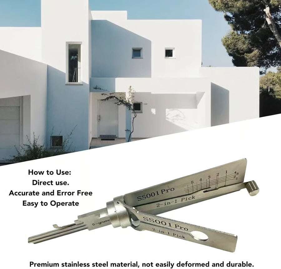 🔥Stainless Steel Key Decoder( BUY 1 GET 1 FREE )
