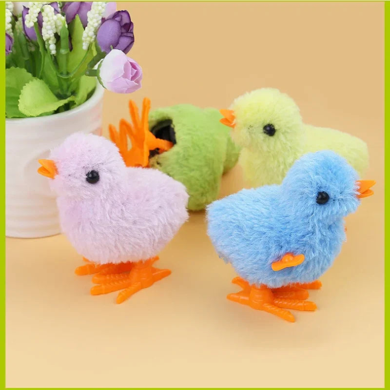 (PACK OF 12) 🔥EARLY EASTER HOT - Wind-up Jumping Chicken