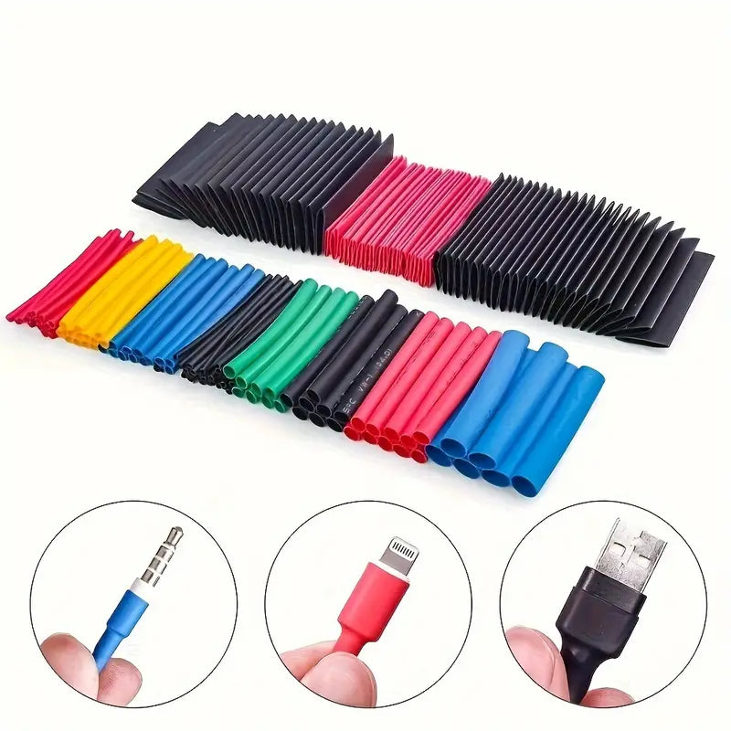 UMLIFE 580pcs Heat Shrinkable Cable Sleeve Kit