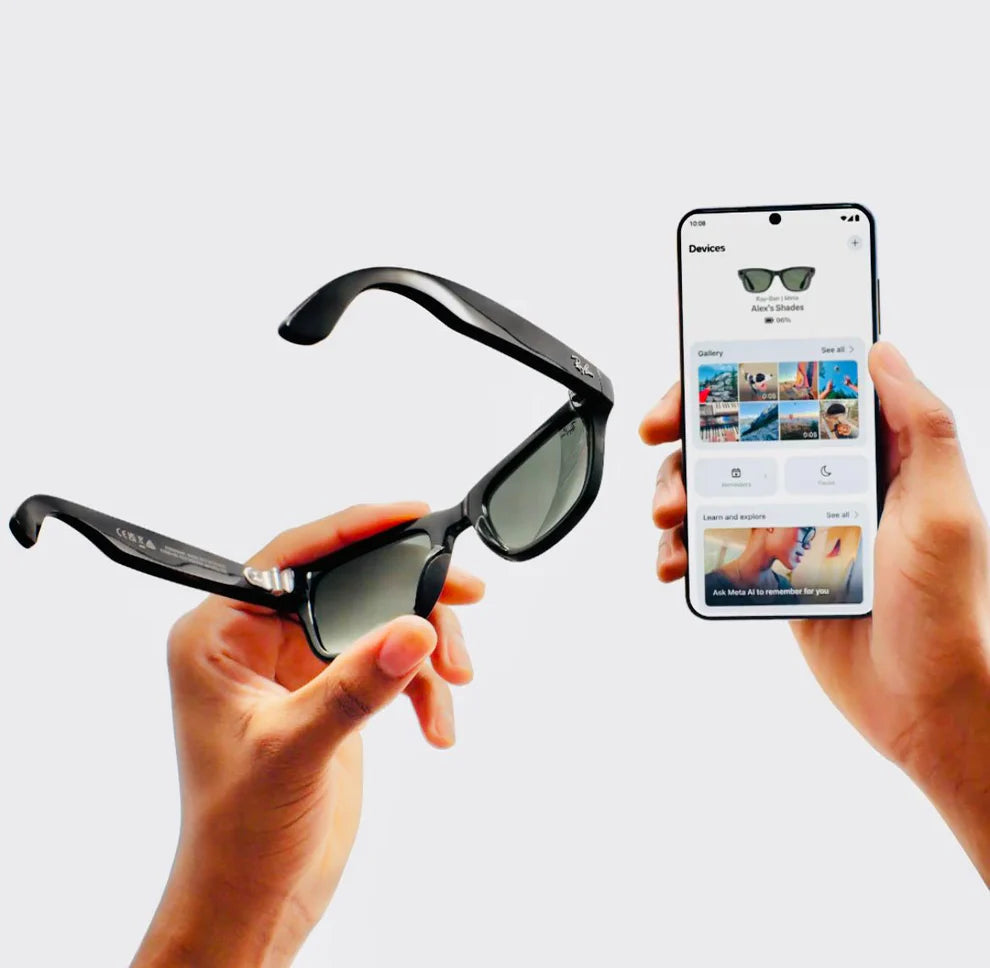 (Pack of 2)👓 Metaa AI Smart Sunglasses With Camera Mic and Speaker in Just ₹1099!